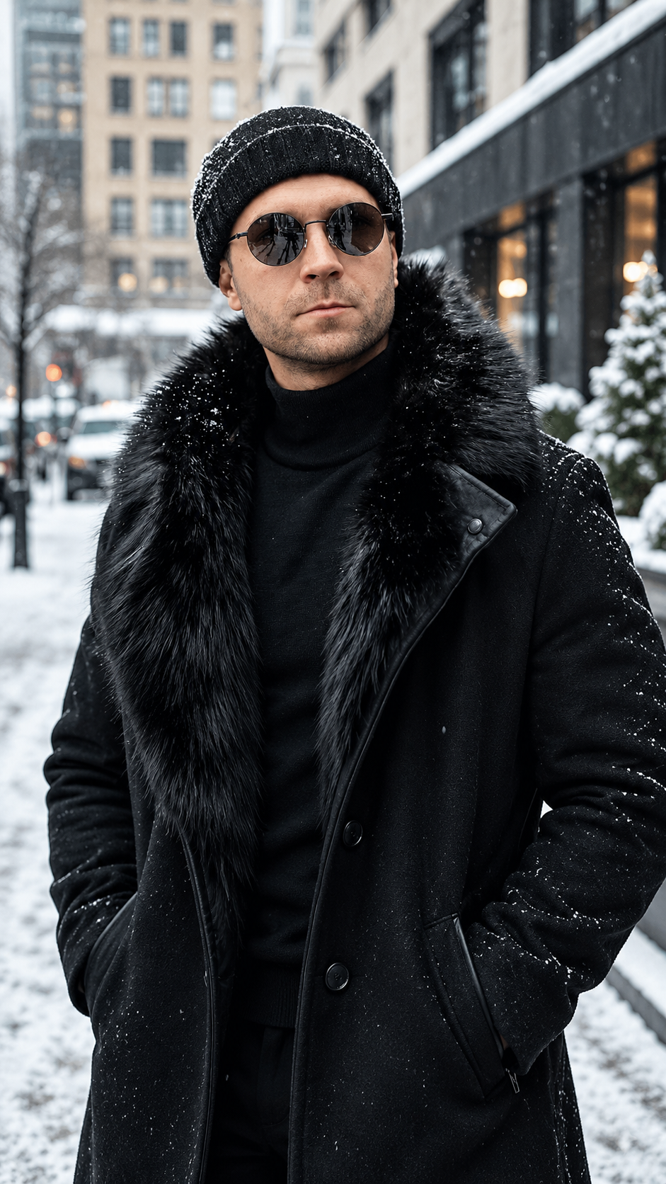 Зимний мегаполис